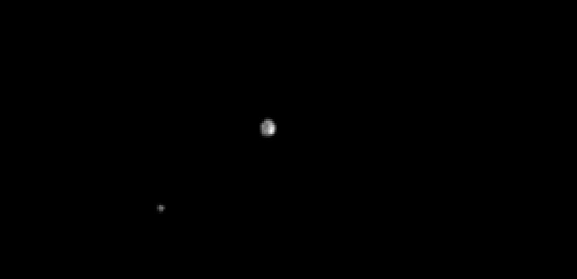 Pluto photographed by new horizons space probe