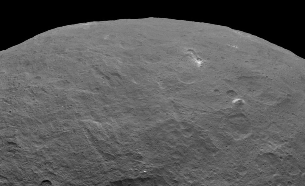 Pyramid mountain on Ceres spotted by NASA