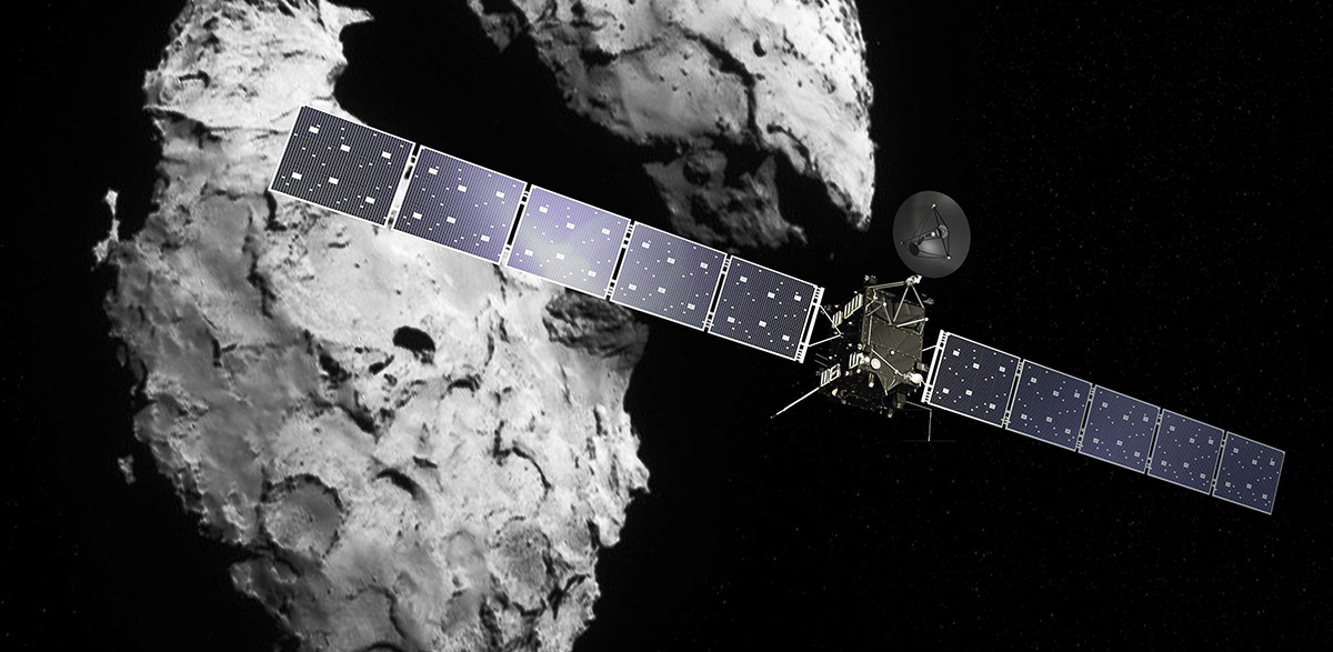 building blocks of life found on comet 67p by ESA's Rosetta spacecraft